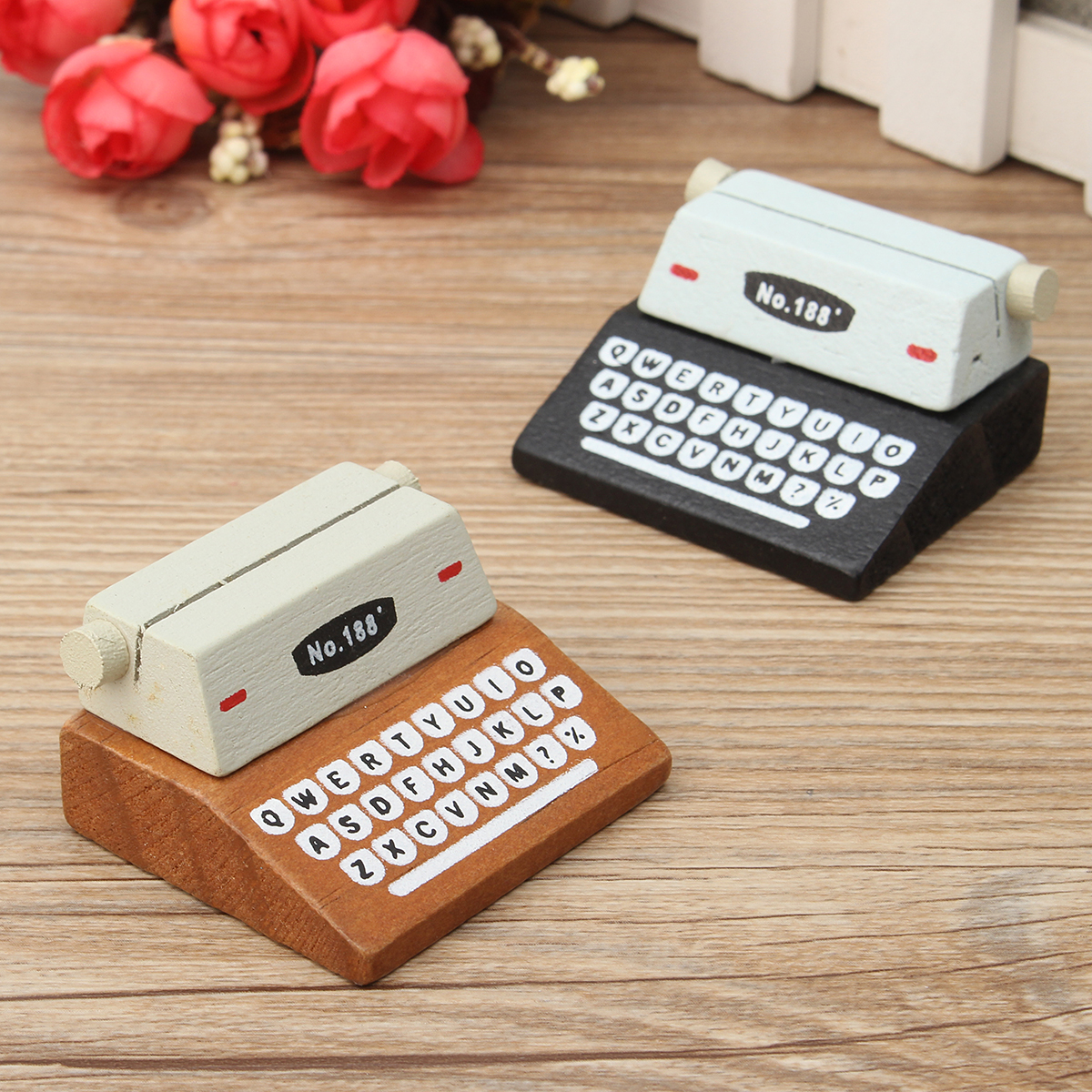 1Pcs-Mini-Retro-Typewriter-Desktop-Figurines-Wooden-Message-Note-Clip-Pictures-Photo-Holder-1143911