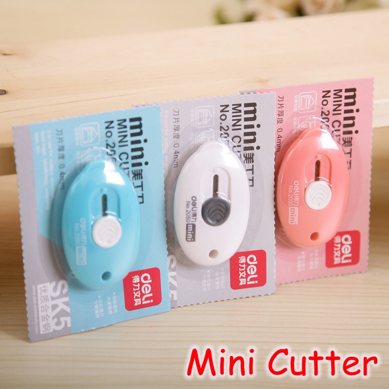 Deli-Mini-Retractable-Utility-Knife-Pocket-Sized-Mini-Box-Cutter-Retractable-Knife-Random-Color-1213292