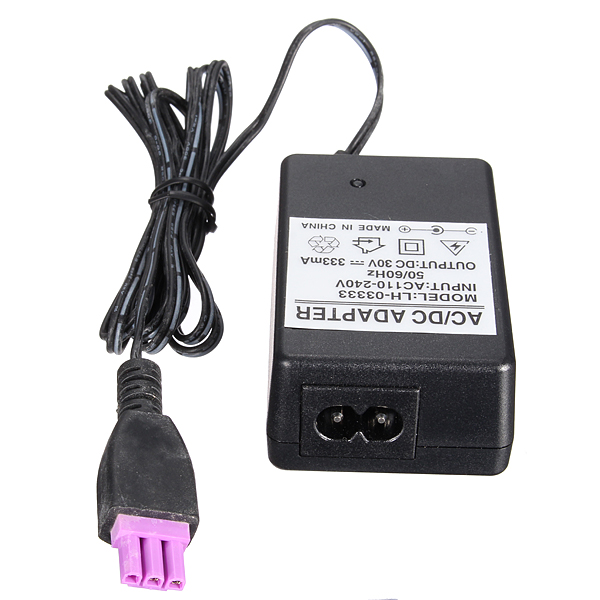 30V-333mA-Printer-Power-Supply-Cord-Adapter-For-HP1000-1050-2050-2060-958149