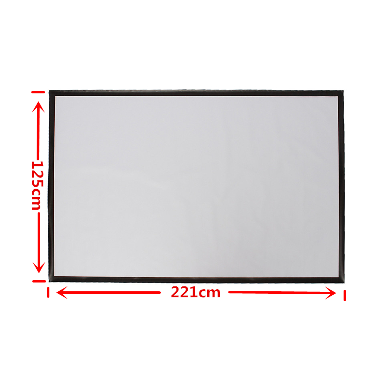100-Inch-Projector-Screen-169-221cm-x-125cm-Projector-Accessories-Fabric-Material-Matte-White-1219424