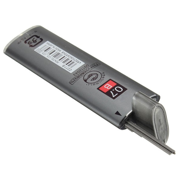 07mm-Black-Refill-Lead-HB2BHB-For-Mechanical-Pencil-40-Leads-Per-Tube-1007510