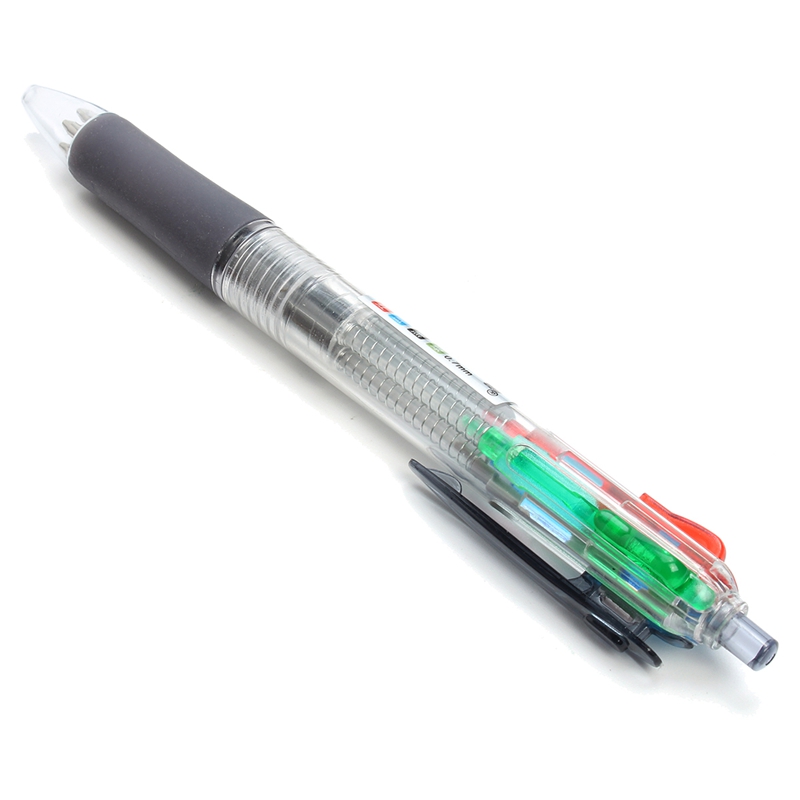 1Pc-Multifunction-4-Colored-4-In-1-Pressed-Ballpoint-Pen-07mm-Writing-Smoothly-Office-School-Supply-1277787