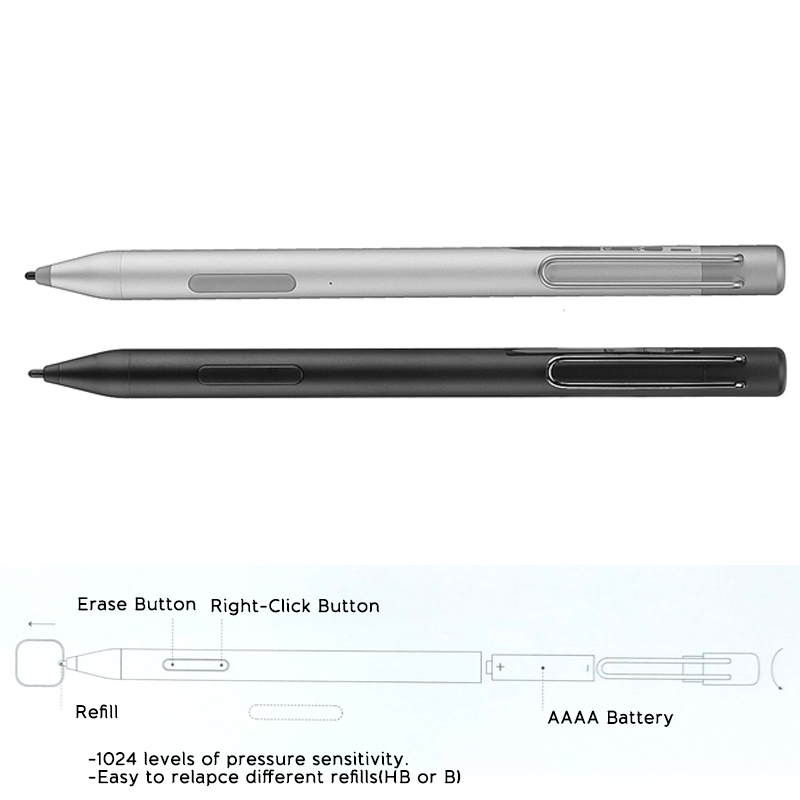 1024-Pressure-Tip-Eraser-Active-Stylus-Pen-For-Surface-Pro-4-3-MS-Surface-Studio-Tablet-1298715