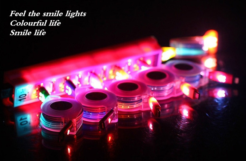 10M-USB-20-to-Micro-USB-Smile-LED-Charging-Data-Line-for-Tablet-Cell-Phone-1042435