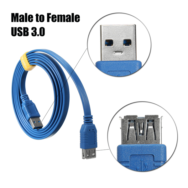 15M-5Gbps-USB-30-Male-to-Female-Extension-Flat-Cable-High-Speed-For-PC-Laptop-Tablet-1167015