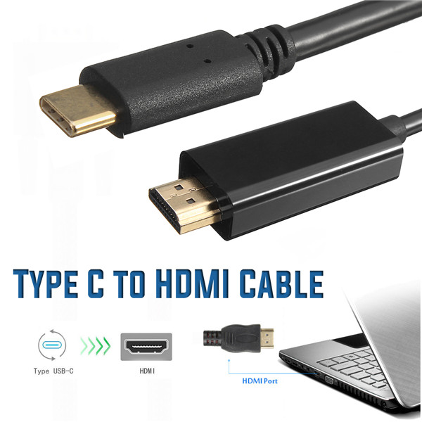 18M-4K-USB-C-Type-C-Male-To-HD-Male-Cable-For-Tablet-Laptop-Cellphone-1287818