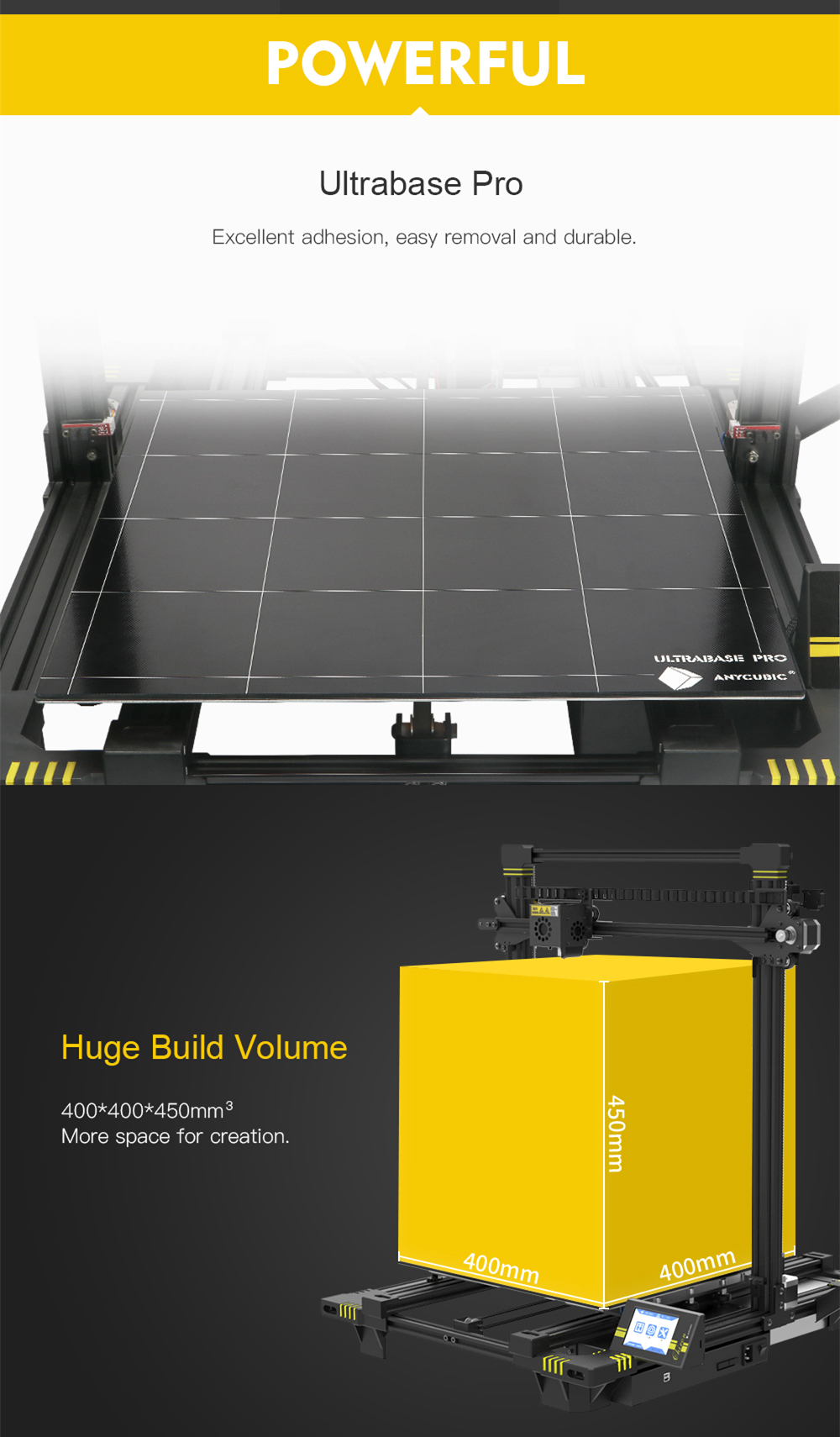 Anycubicreg-Chiron-3D-Printer-400400450mm-Printing-Size-With-Matrix-Automatic-LevelingUltrabase-Pro--1365815