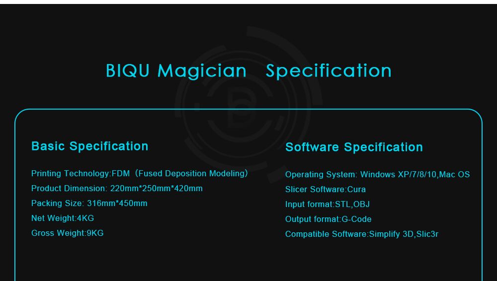 BIQU-Magician-Pre-assembled-3D-Printer-100150mm-Printing-Size-With-Auto-leveling-Support-Off-line-Pr-1227084