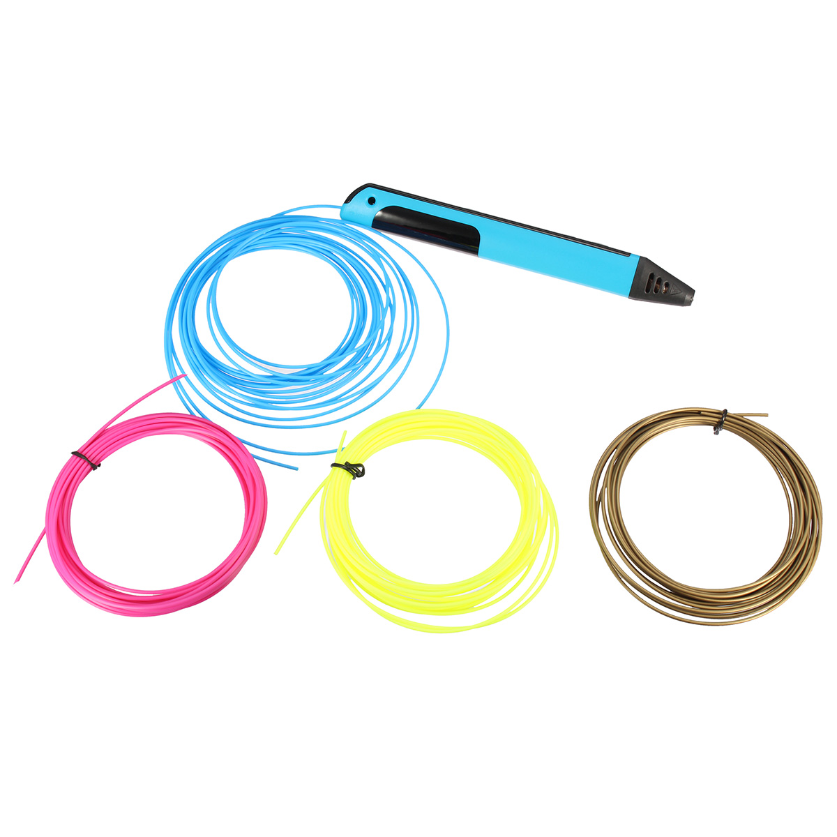 175mm-PLAABS-3-Colors-Low-Temperature-3D-Printer-Pen-Support-USB-Connect-1219207
