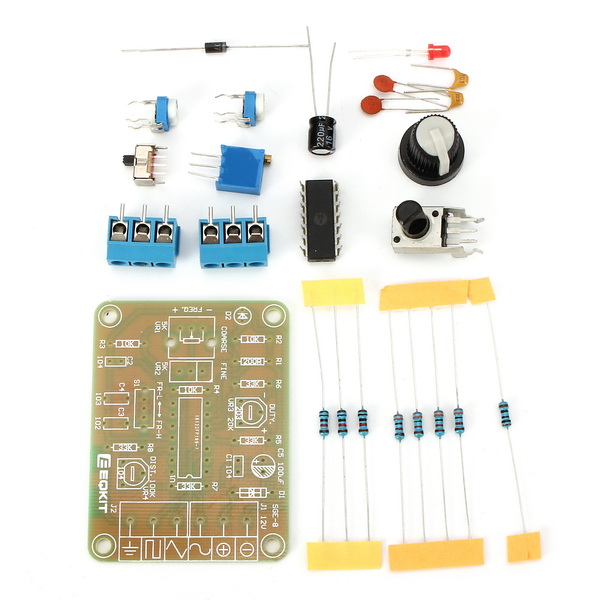 10Pcs-DC12-DIY-ICL8038-Function-Signal-Generator-Kit-Sine-Triangle-Square-Wave-Signal-1181211