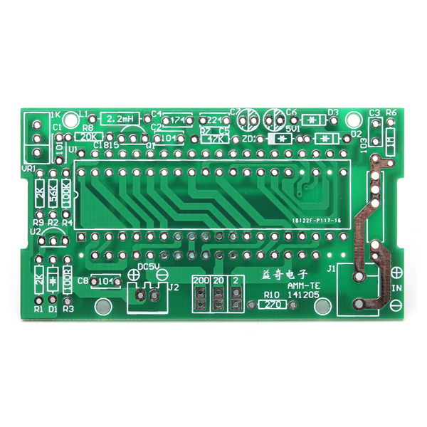 10Pcs-DIY-4-Digit-Ammeter-Kit-ICL7107-Electronic-LED-Soldering-Set-1146529