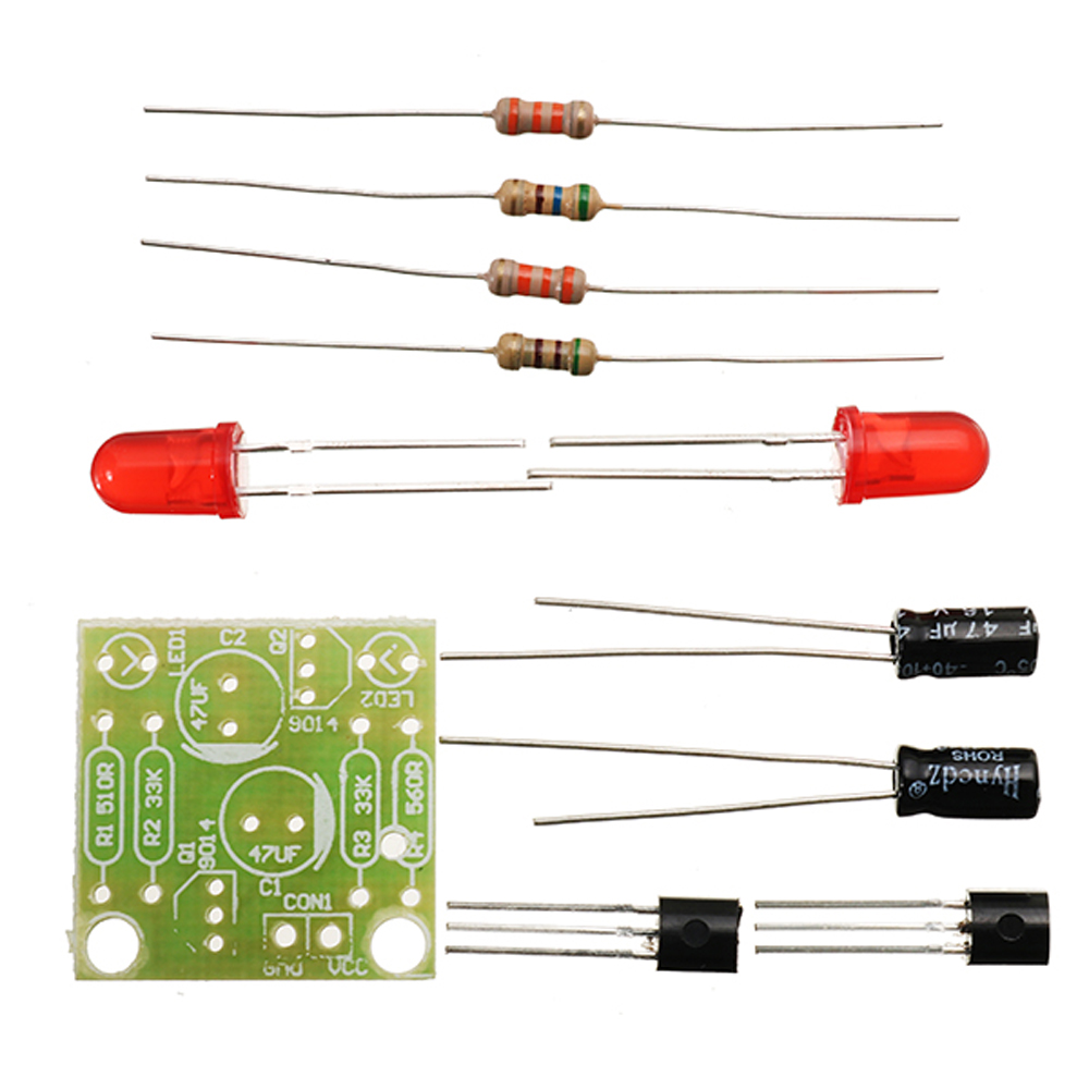 10pcs-DC-3-14V-DIY-Simple-LED-Red-Flashlight-Circuit-Kits-DIY-Multiharmonic-Oscillating-Electronic-C-1375053