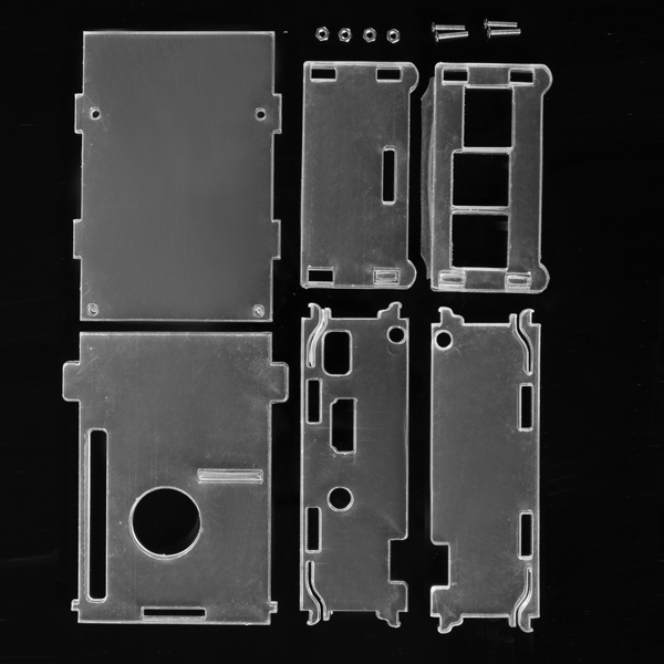 DIY-Clear-Acrylic-Case-Box-Shell-With-Screw-For-35-Inch-TFT-Screen-And-Raspberry-Pi-1102333