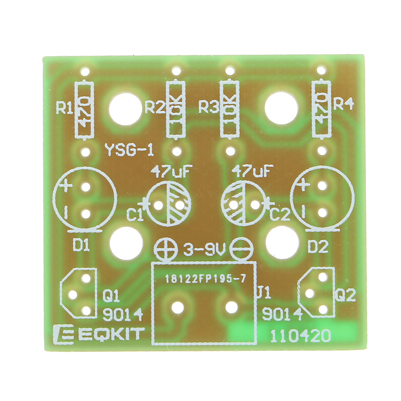 EQKITreg-Bright-DIY-LED-Flash-Kit-Simple-3-9V-Electronic-Production-Kit-1282948