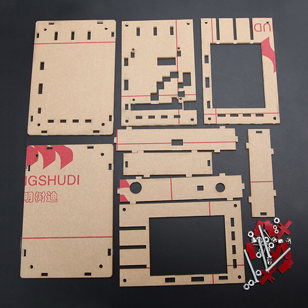 Transparent-Acrylic-Sheet-Housing-Module-Case-For-DSO138-Oscilloscope-1034768