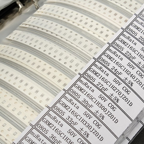 0805-SMD-Chip-Capacitor-Sample-Book-92-Values-05pF10uF-Assortment-Kit-1109026