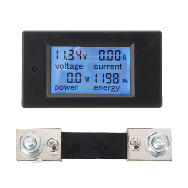 100A-DC-Multifunction-Digital-Power-Meter-Energy-Monitor-Module-Voltmeter-Ammeter-With-External-100A-1095712