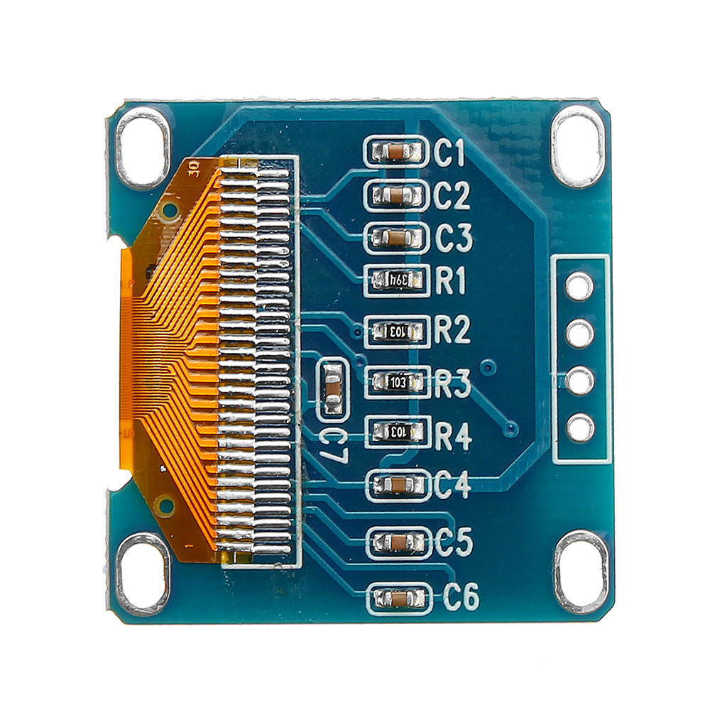 096-Inch-4Pin-Blue-Yellow-IIC-I2C-OLED-Display-Module-For-Arduino-969144