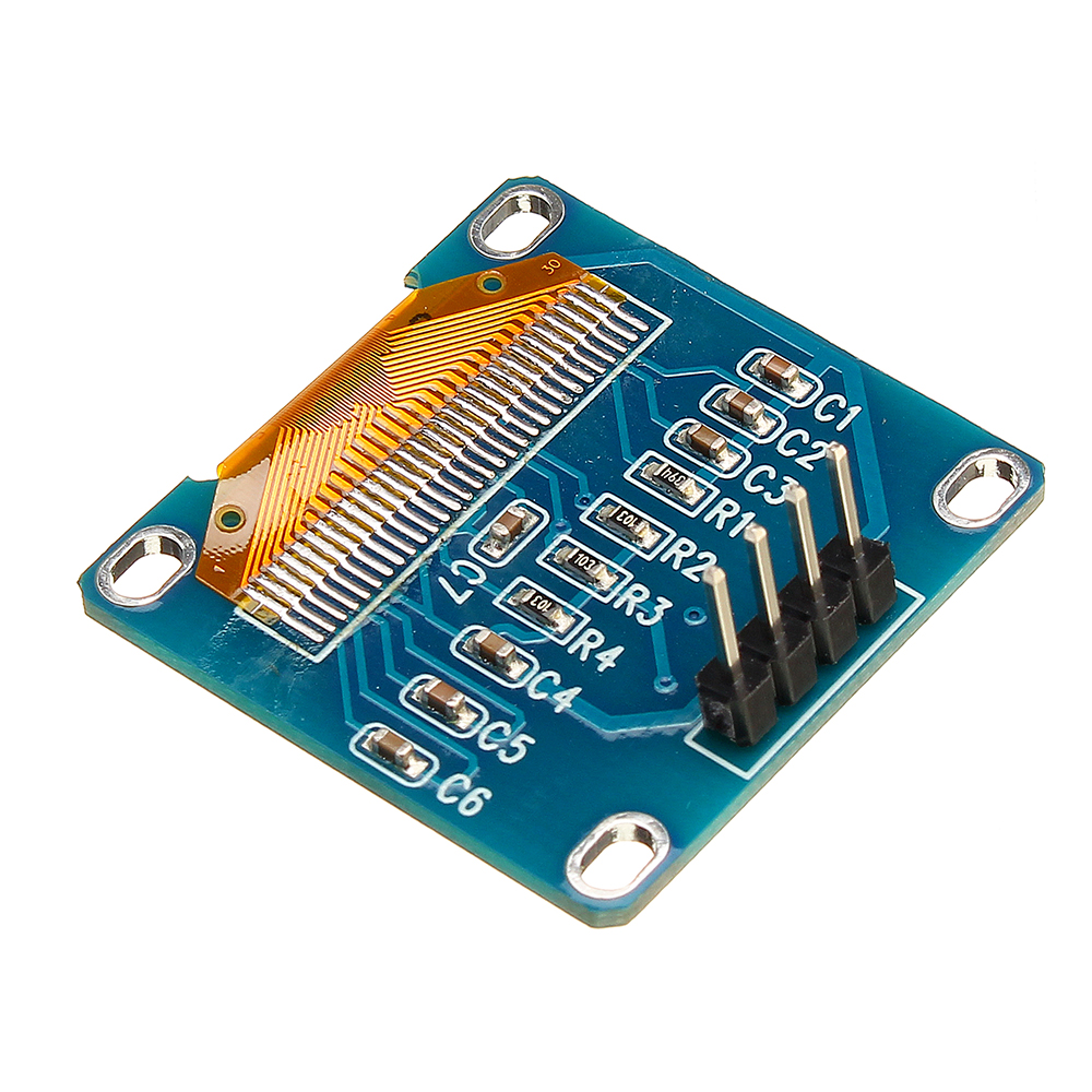 096-Inch-4Pin-Blue-Yellow-IIC-I2C-OLED-Display-Module-For-Arduino-969144