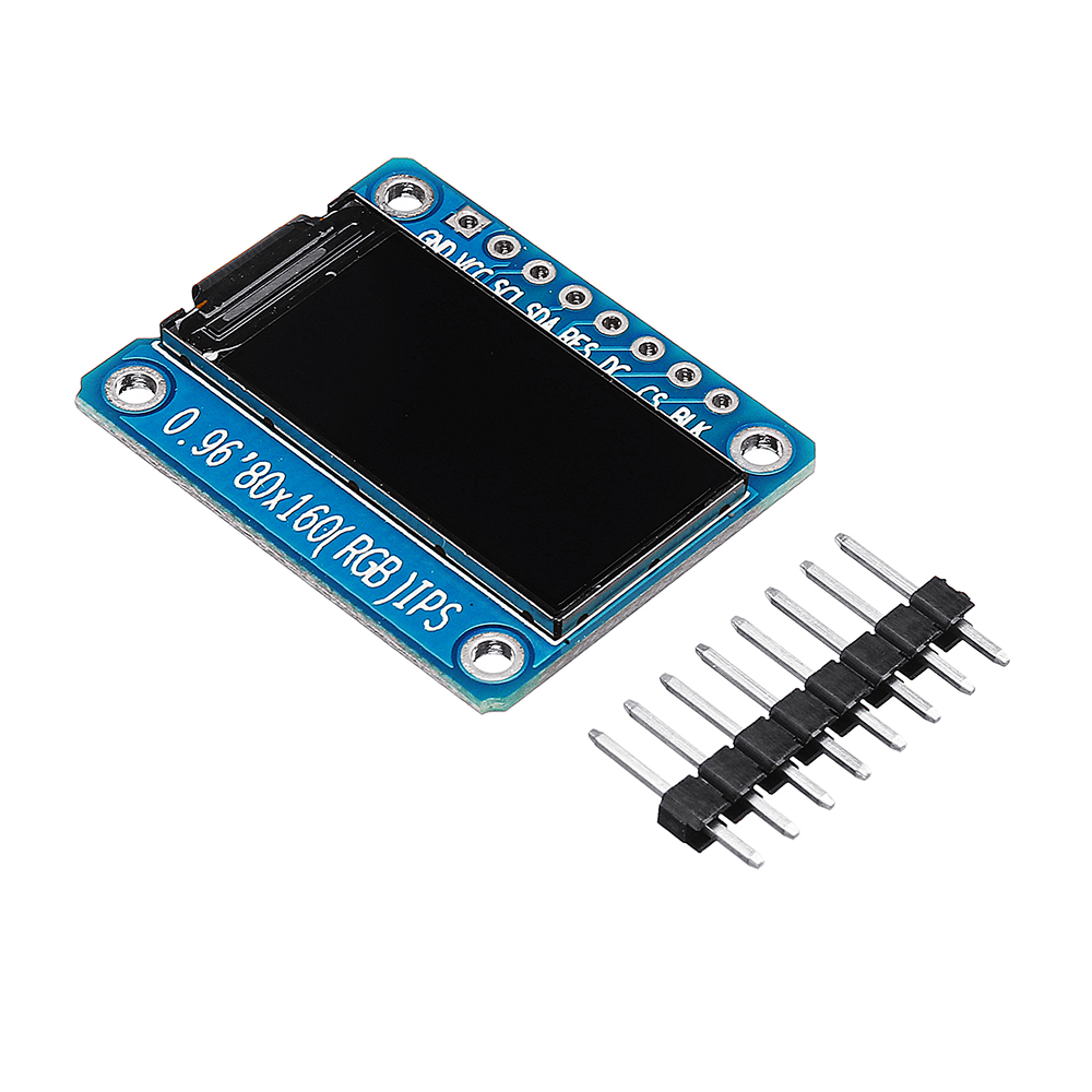 096-Inch-7Pin-HD-Color-IPS-Screen-TFT-LCD-Display-SPI-ST7735-Module-For-Arduino-1370911