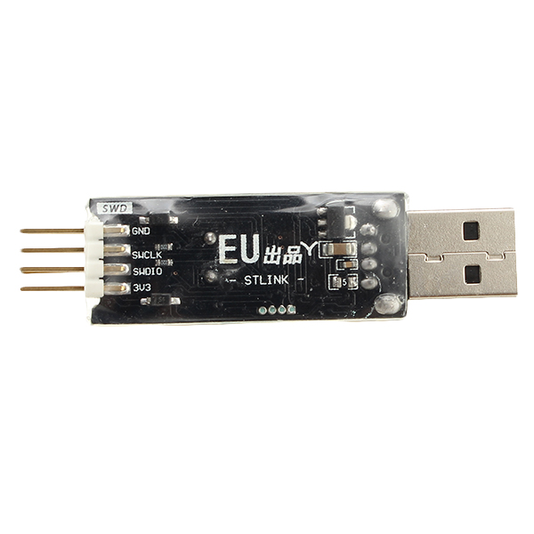 3Pcs-STM8-STM32-Emulator-Simulator-Programmer-Downloader-For-ST-LINK-V2-With-4Pin-Cable-1156064