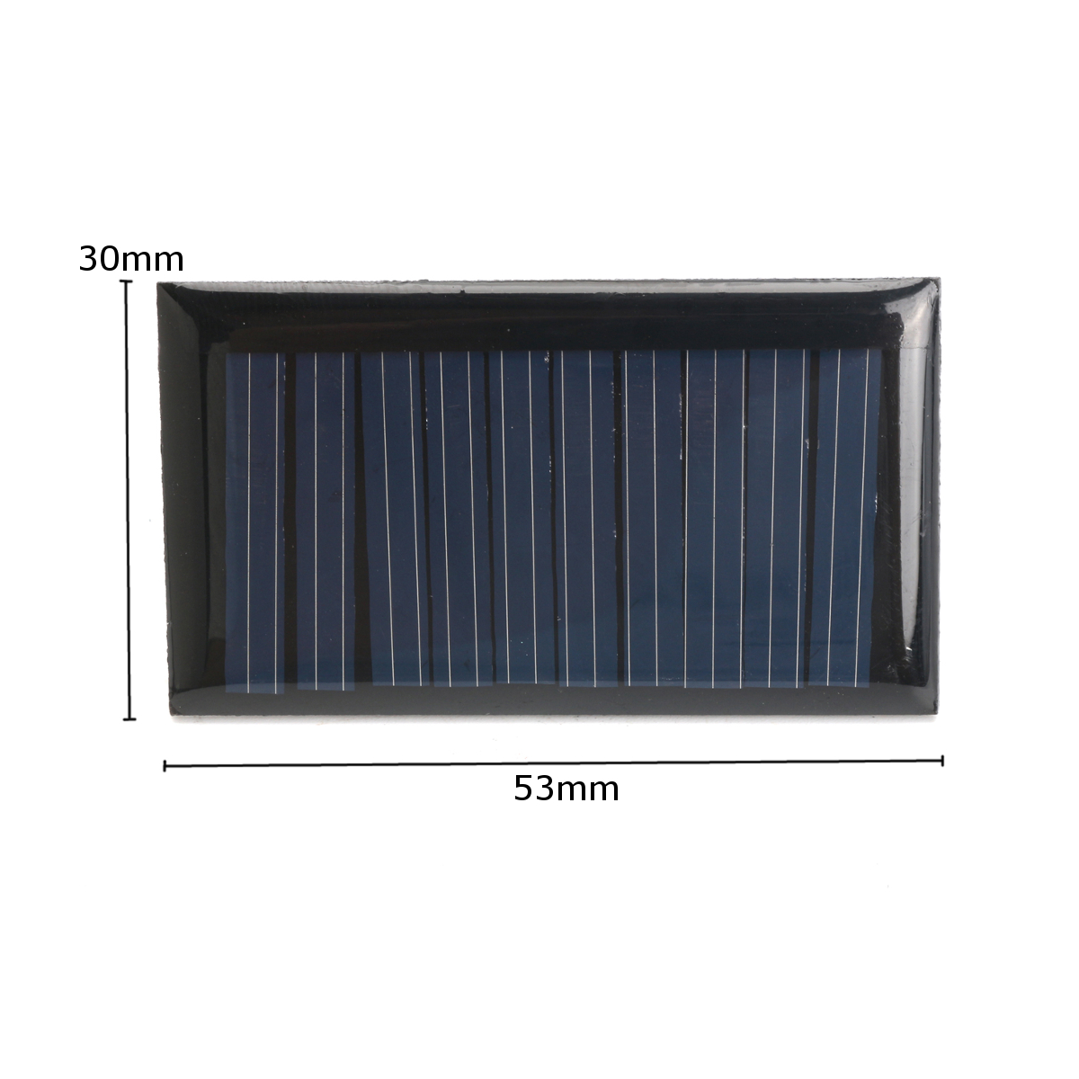 10Pcs-5V-30mA-53X30mm-Micro-Mini-Small-Power-Solar-Cells-Panel-For-DIY-Toy-1176705