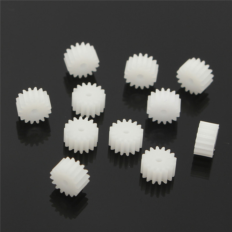 10pcs-16Gear-2mm-Plastic-Accessories-Of-DIY-Model-Toy-Motor-Shaft-Gear-1142136