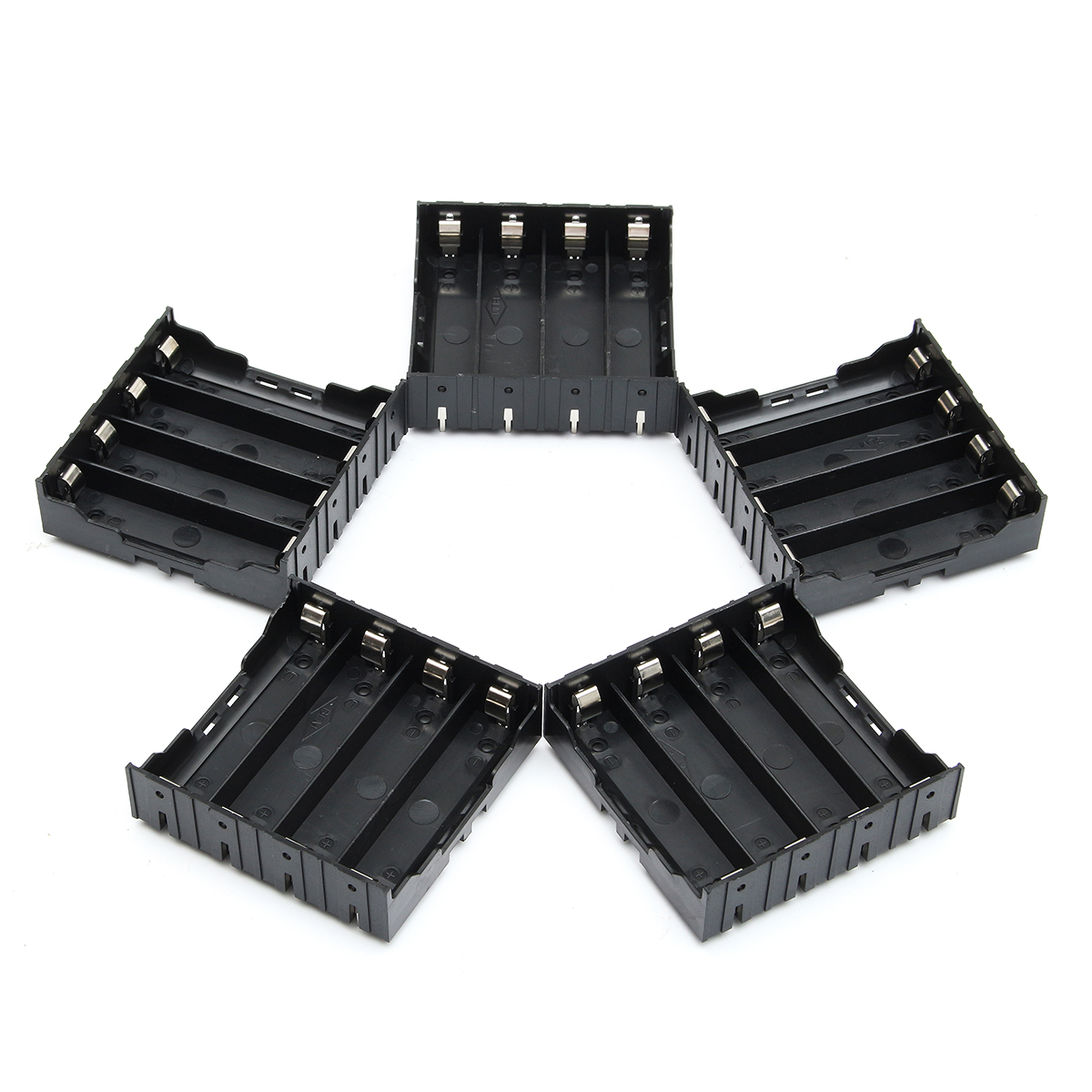 5PCS-High-Strength-Battery-Plastic-Case-Holder-for-4x37V-18650-Li-ion-batteries-1177526