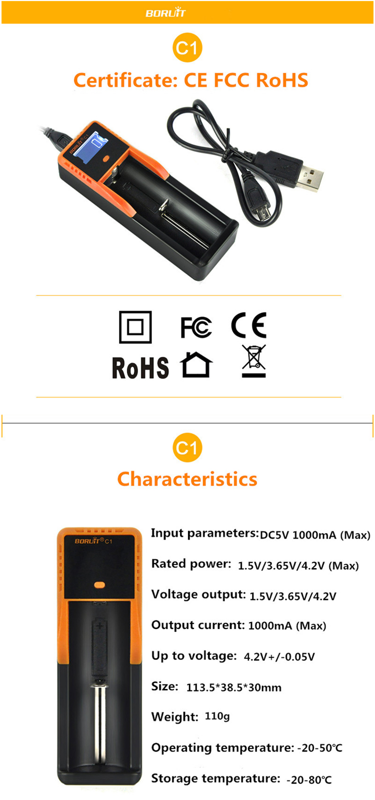 BORUiT-C1-Universal-USB-LCD-Display-26650-Li-ion-LiFePo4-18650-AA-AAA-Rechargeable-Battery-Charger-1256809