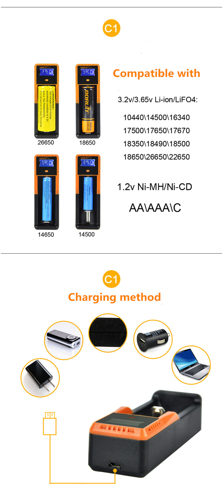 BORUiT-C1-Universal-USB-LCD-Display-26650-Li-ion-LiFePo4-18650-AA-AAA-Rechargeable-Battery-Charger-1256809