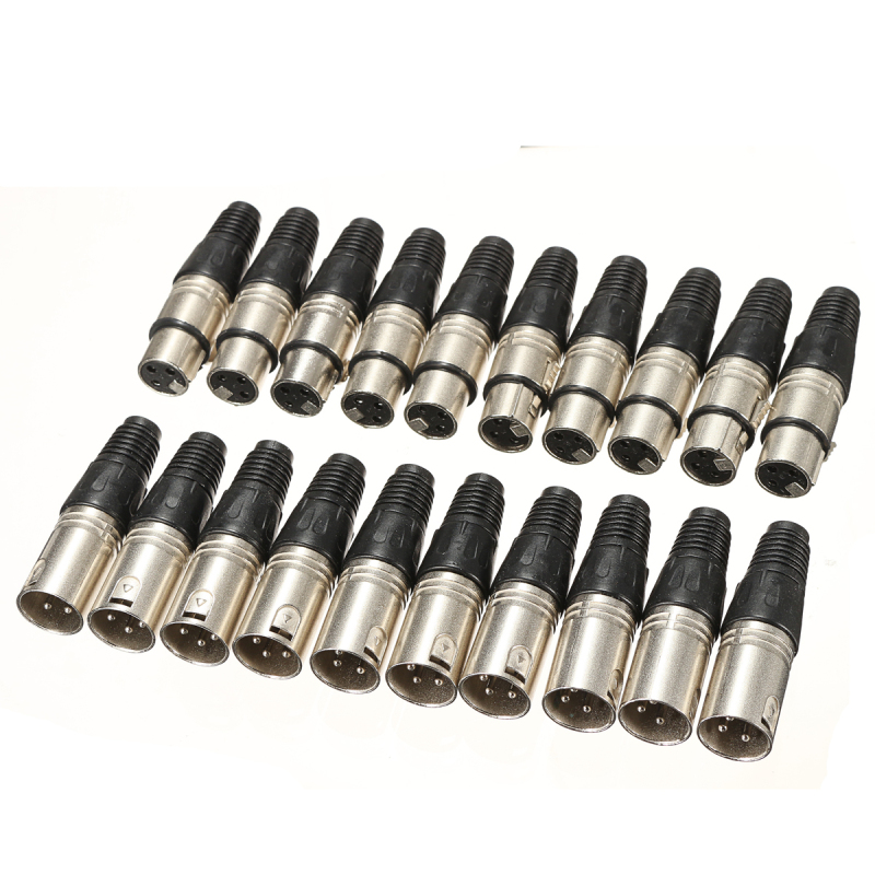 10-Pair-XLR-3-Pin-Male-Female-MIC-Snake-Plug-Audio-Microphone-Adapter-Microphone-Cable-Connector-1202254