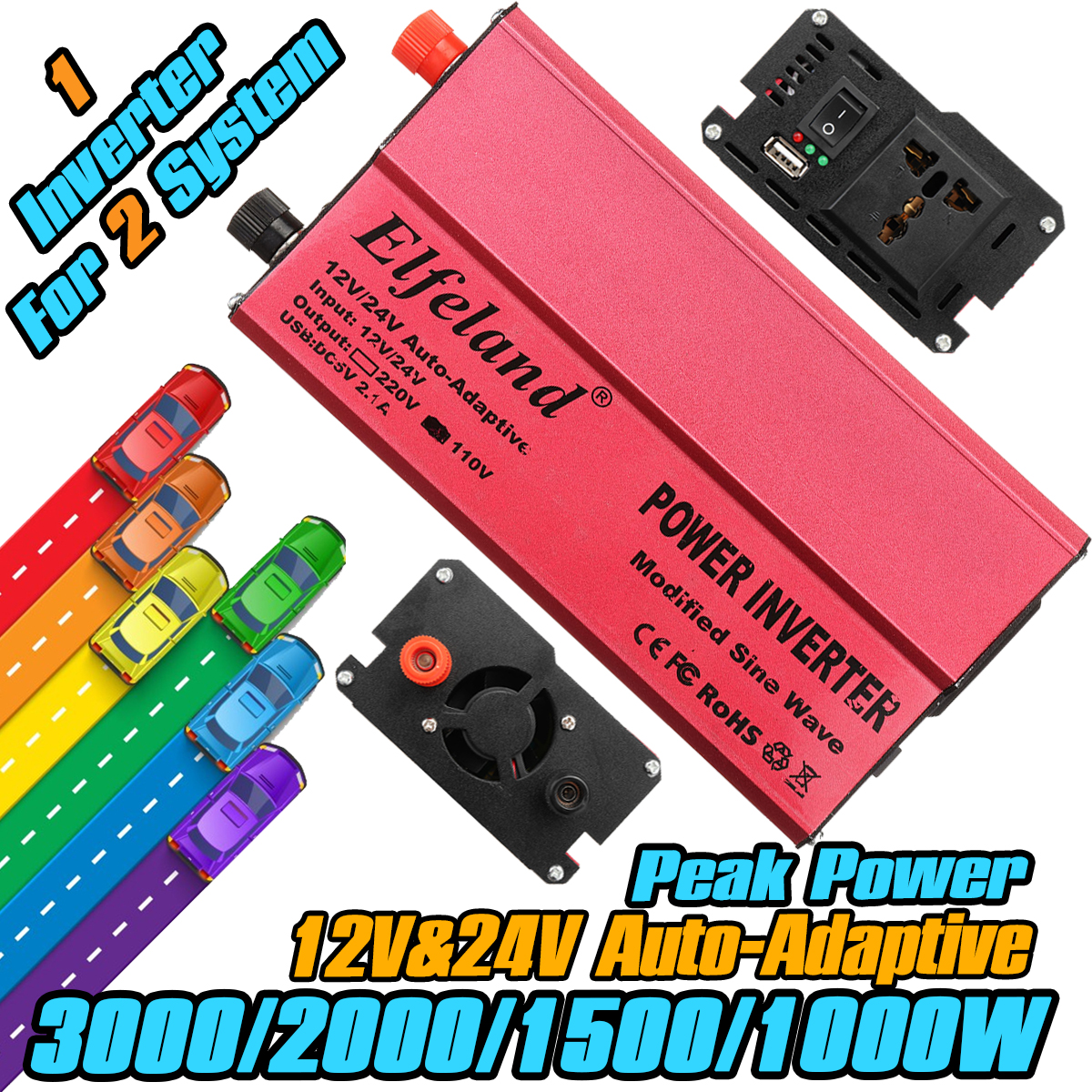 1000150020003000W-Peak-Power-Inverter-Modified-Sine-Wave-converter-1224V-To-110220V-1399136