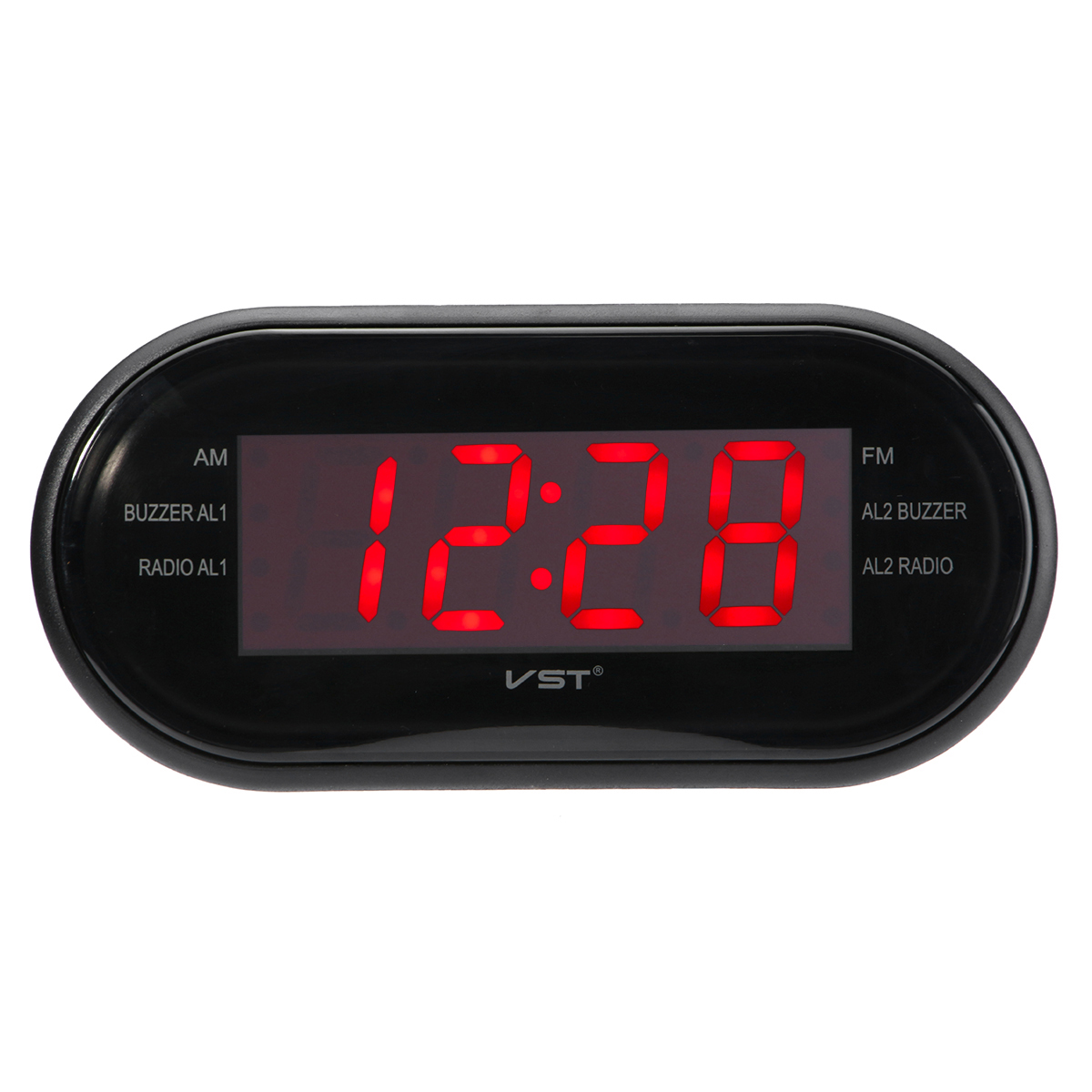 12quot-LED-Display-Alarm-Clock-Timer-AMFM-Radio-24-Hour-System-Multi-function-1349571
