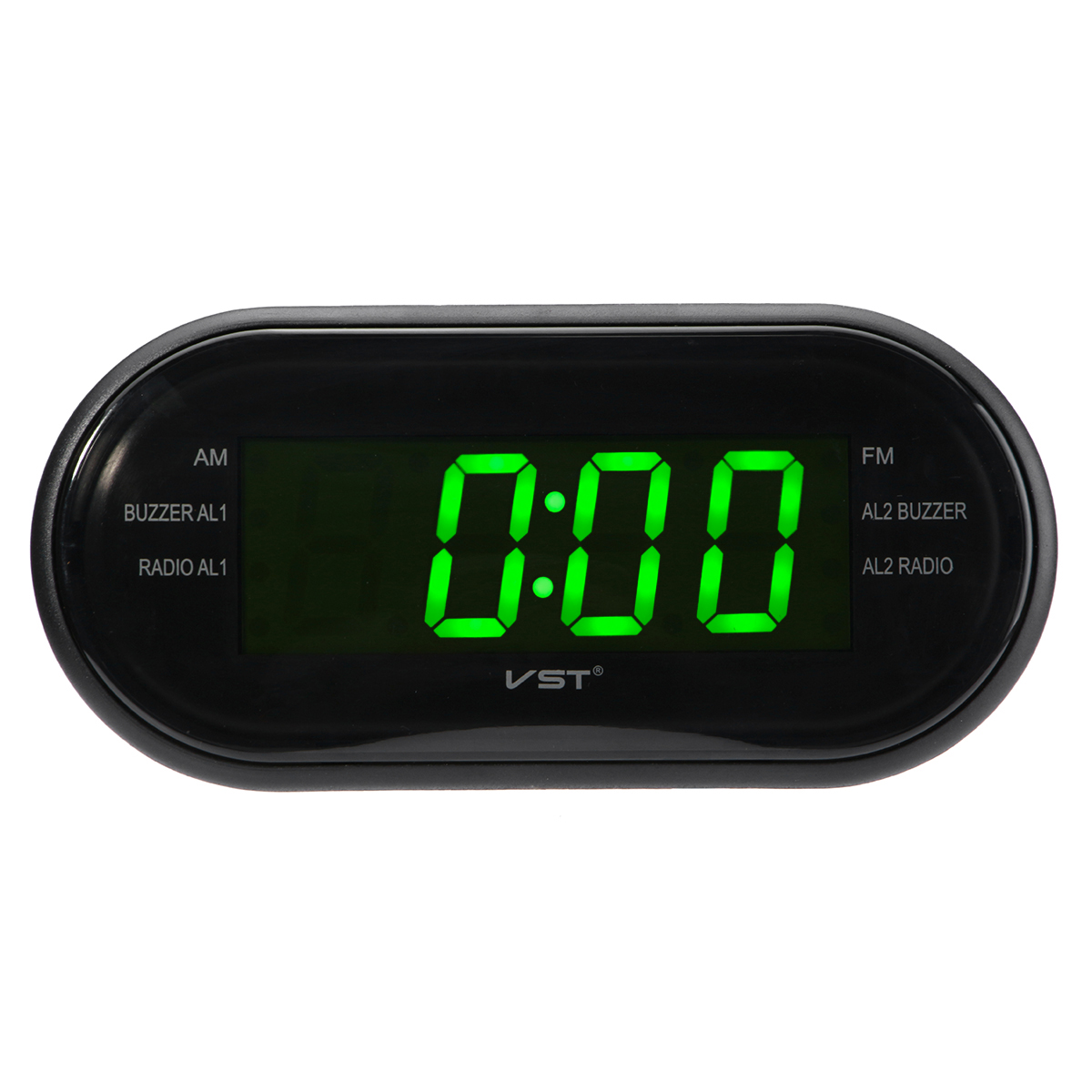 12quot-LED-Display-Alarm-Clock-Timer-AMFM-Radio-24-Hour-System-Multi-function-1349571