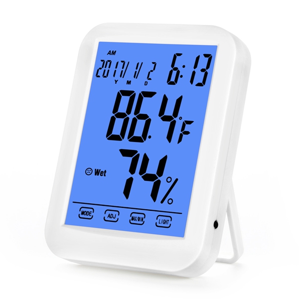Digital-Alarm-Temperature-Hygrometer-IndoorampOutdoor-Thermometer-Larger-Backlit-LCD-Display-Monitor-1225216