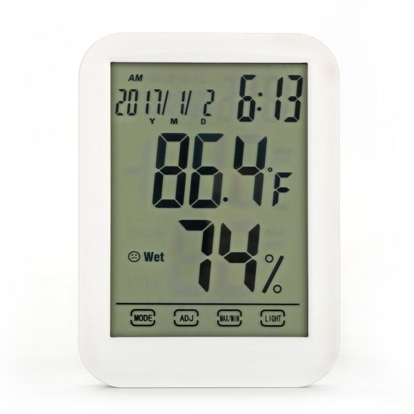 Digital-Alarm-Temperature-Hygrometer-IndoorampOutdoor-Thermometer-Larger-Backlit-LCD-Display-Monitor-1225216