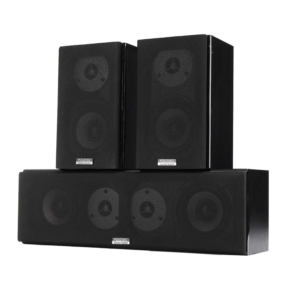 100W-4-Inch-HiFi-Double-Treble-Center-Channel-Passive-Home-Audio-Speaker-Theatre-System-1213961