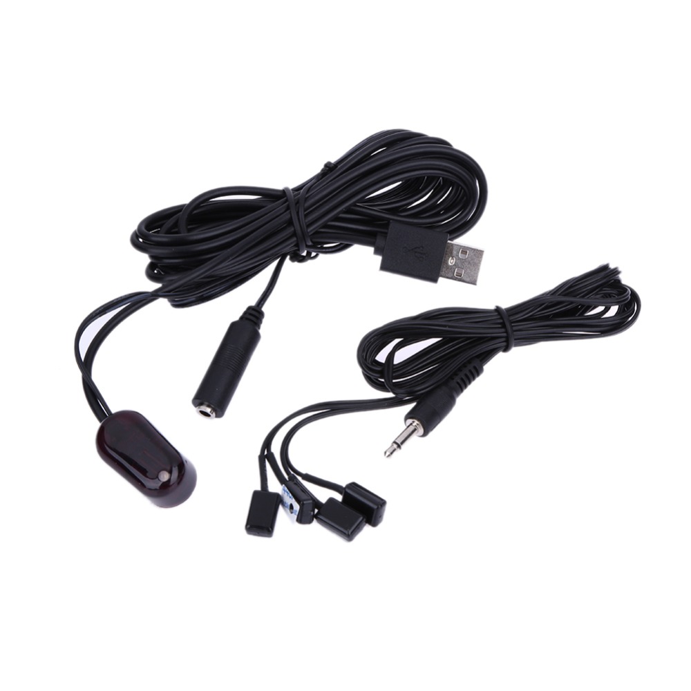 IR-Extender-1-Receiver-4-Emitter-Emitters-Repeater-Kit-Infrared-Remote-USB-Adatper-1157299
