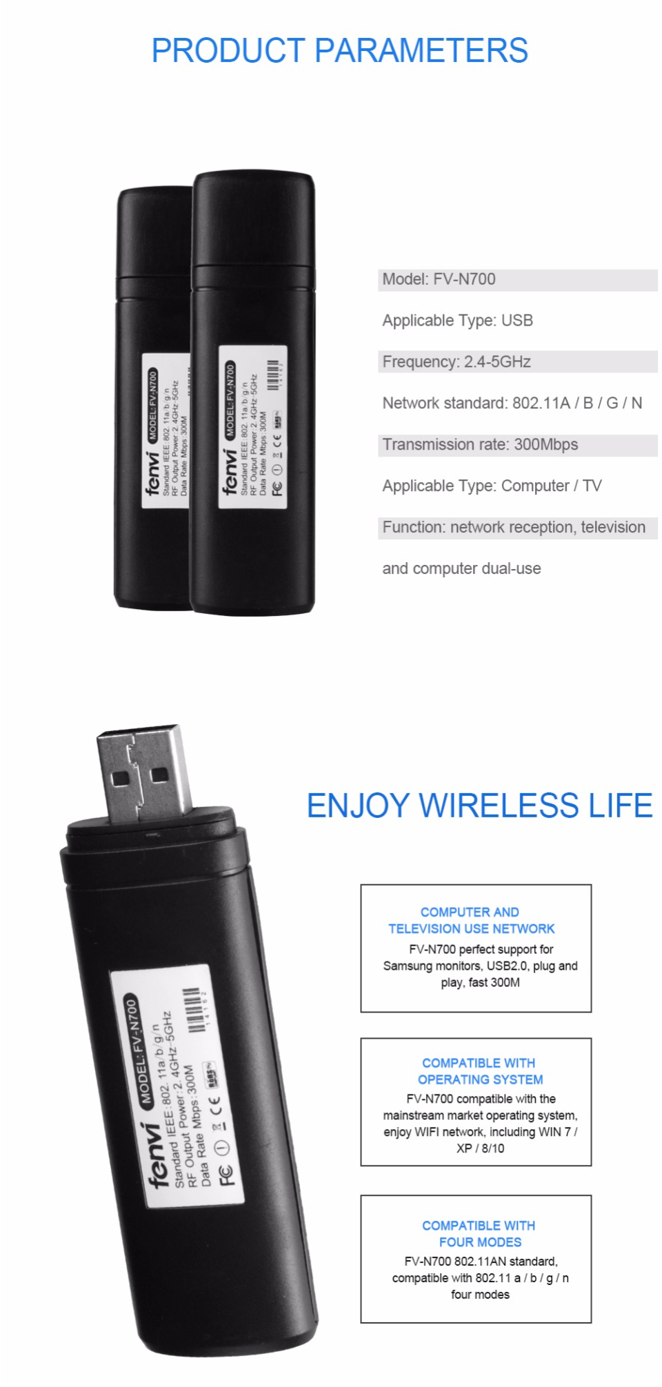 Fenvi-Dual-band-300Mbps-Wireless-USB-WiFi-Lan-Adapter-Ralink-RT3572-Dongle-24G5Ghz-WIS12ABGNX-WIS09A-1377381