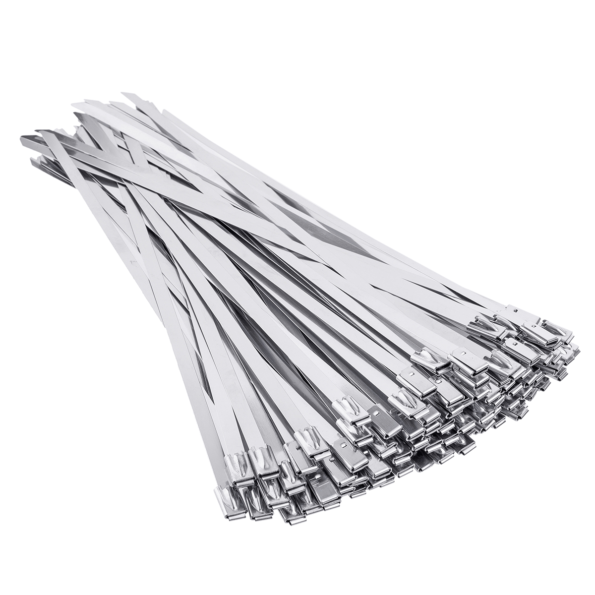 100Pcs-46x200mm-Stainless-Steel-Zip-Tie-Exhaust-Wrap-Coated-Locking-Cable-Ties-1377614