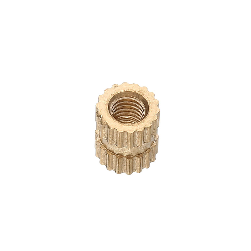 100Pcs-M3-Brass-Knurled-Nuts-Female-Thread-Round-Insert-Embedded-Injection-Molding-Nuts-2-Heights-1184384