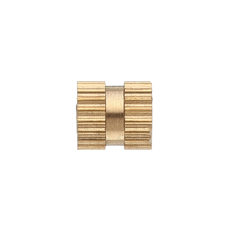 100Pcs-M3-Brass-Knurled-Nuts-Female-Thread-Round-Insert-Embedded-Injection-Molding-Nuts-2-Heights-1184384