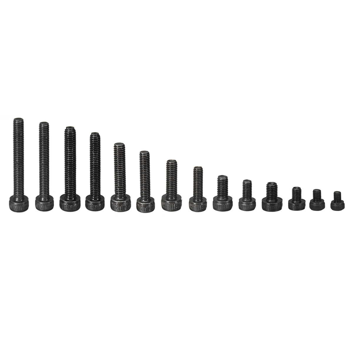 100Pcs-M3-Hex-Socket-Cap-Head-Screws-Allen-Bolts-129-Grade-Carbon-Steel-1218488