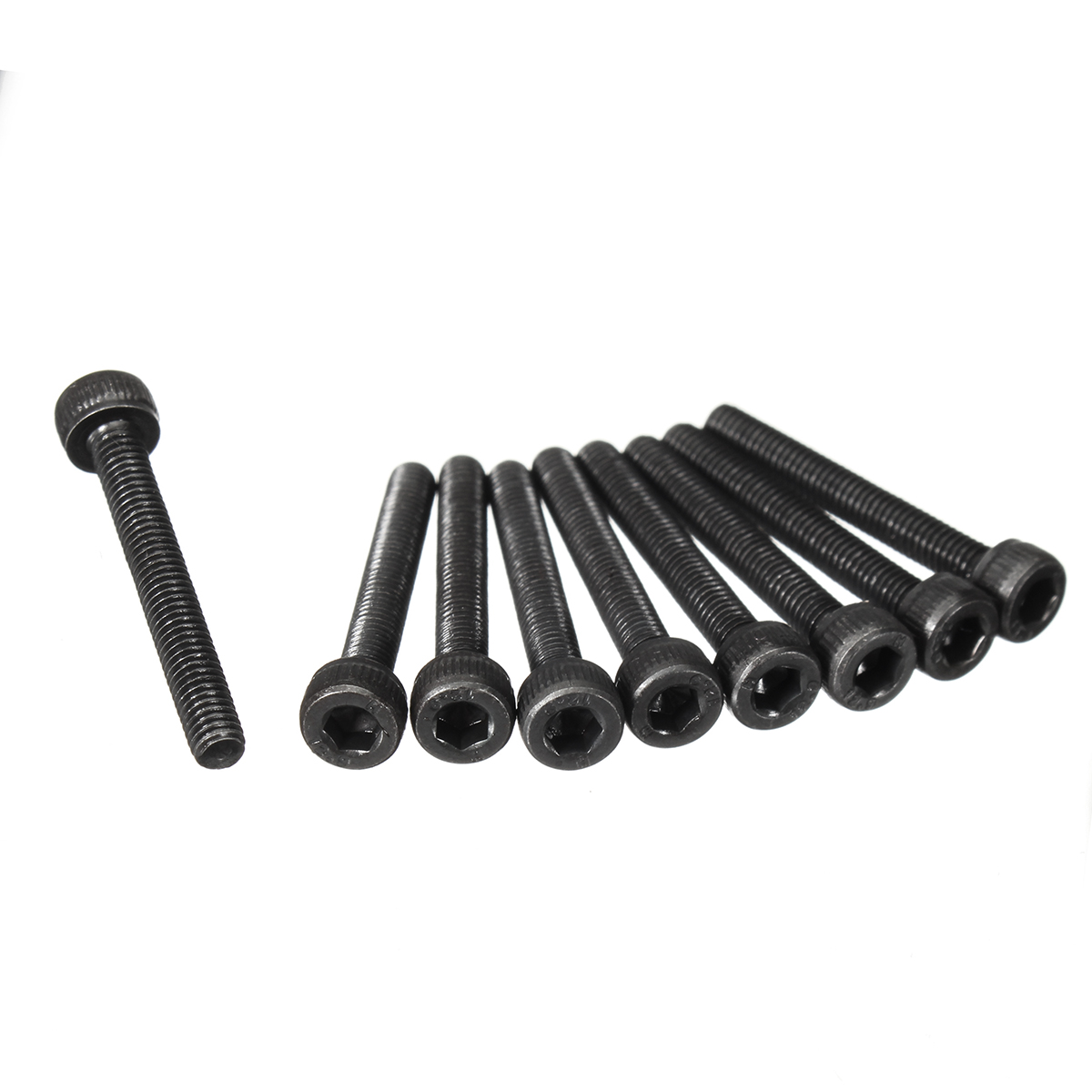100Pcs-M3-Hex-Socket-Cap-Head-Screws-Allen-Bolts-129-Grade-Carbon-Steel-1218488