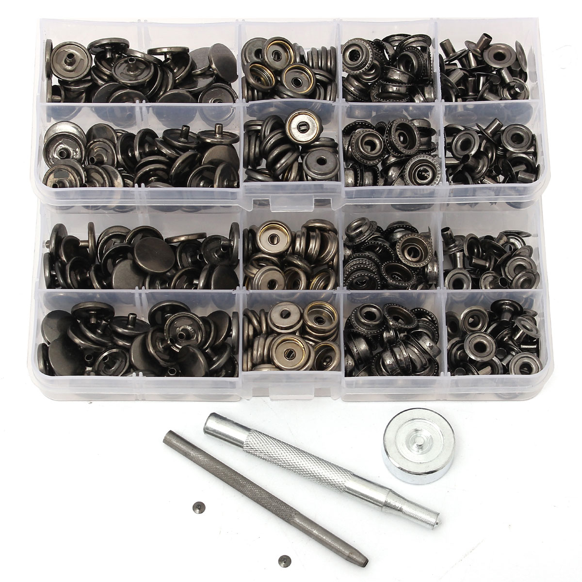 100pcs-15mm-Black-Snap-Fasteners-Popper-Press-Stud-Button-Leather-Tool-Kit-1056164