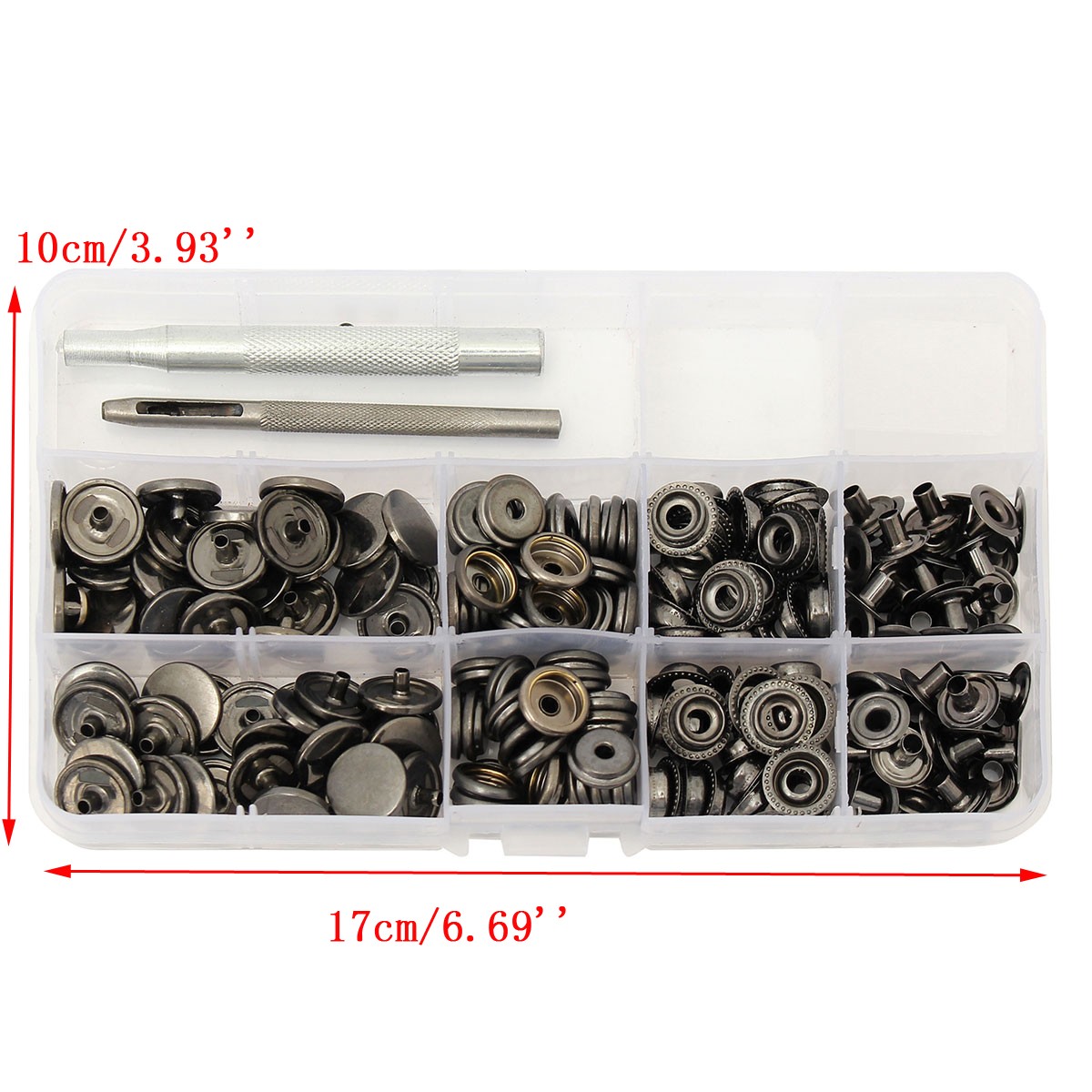 100pcs-15mm-Black-Snap-Fasteners-Popper-Press-Stud-Button-Leather-Tool-Kit-1056164