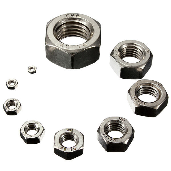 10pcs-M3-M24-Metric-Hexagonal-Steel-Full-Nuts-Standard-PitchScrews-941177