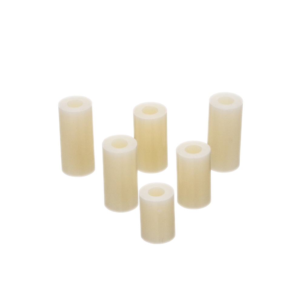Sulevetrade-M3NR3-140Pcs-M3-BlackWhite-Nylon-Round-Column-Non-Threaded-Spacer-Hollow-PCB-Standoff-Se-1392899