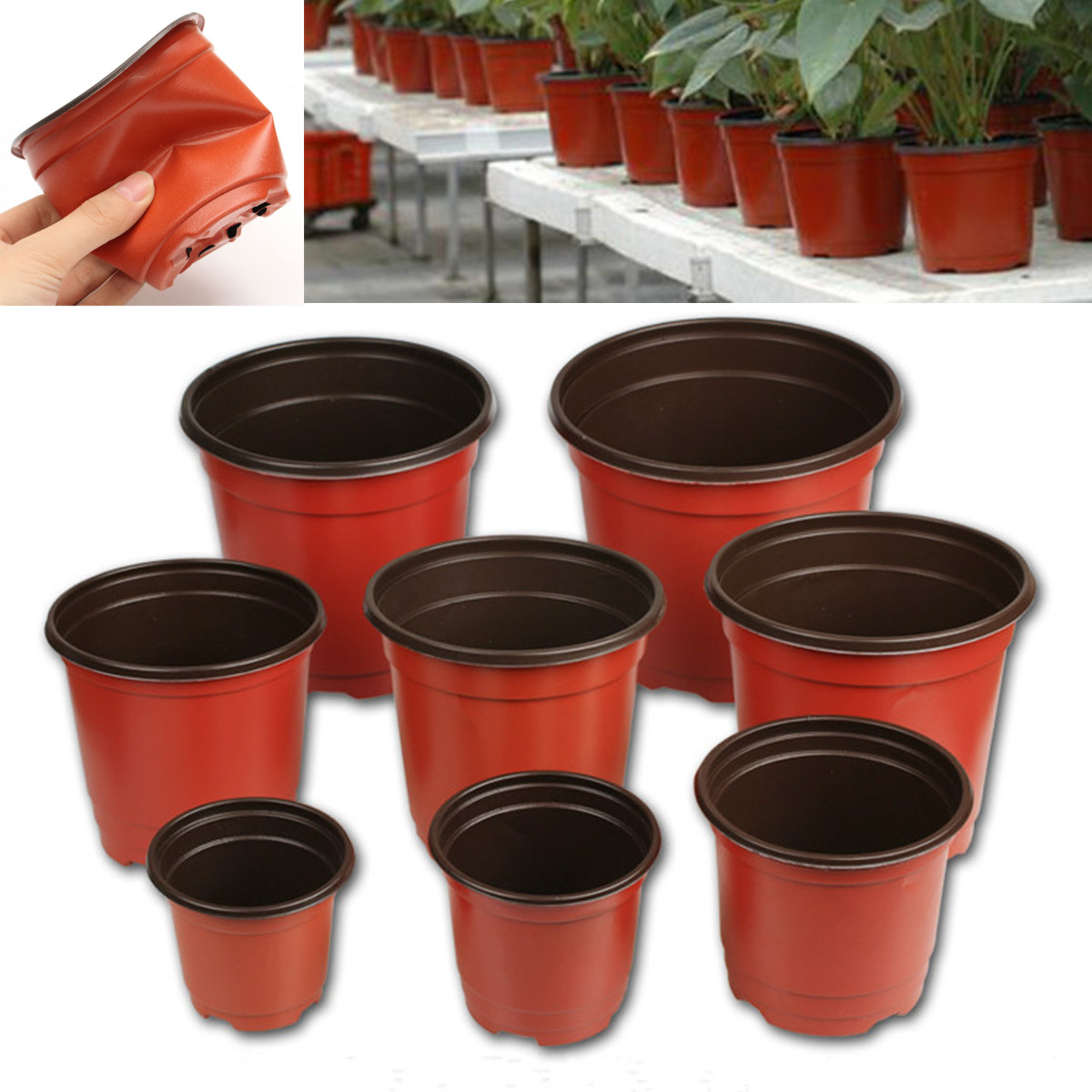 100Pcs-Plastic-Garden-Nursery-Pot-Flower-Terracotta-Seedlings-Planter-Containers-Set-1305066