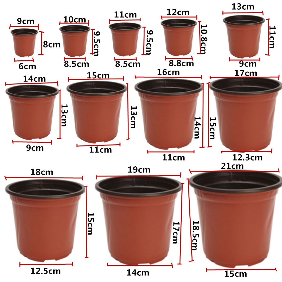 100Pcs-Plastic-Garden-Nursery-Pot-Flower-Terracotta-Seedlings-Planter-Containers-Set-1305066